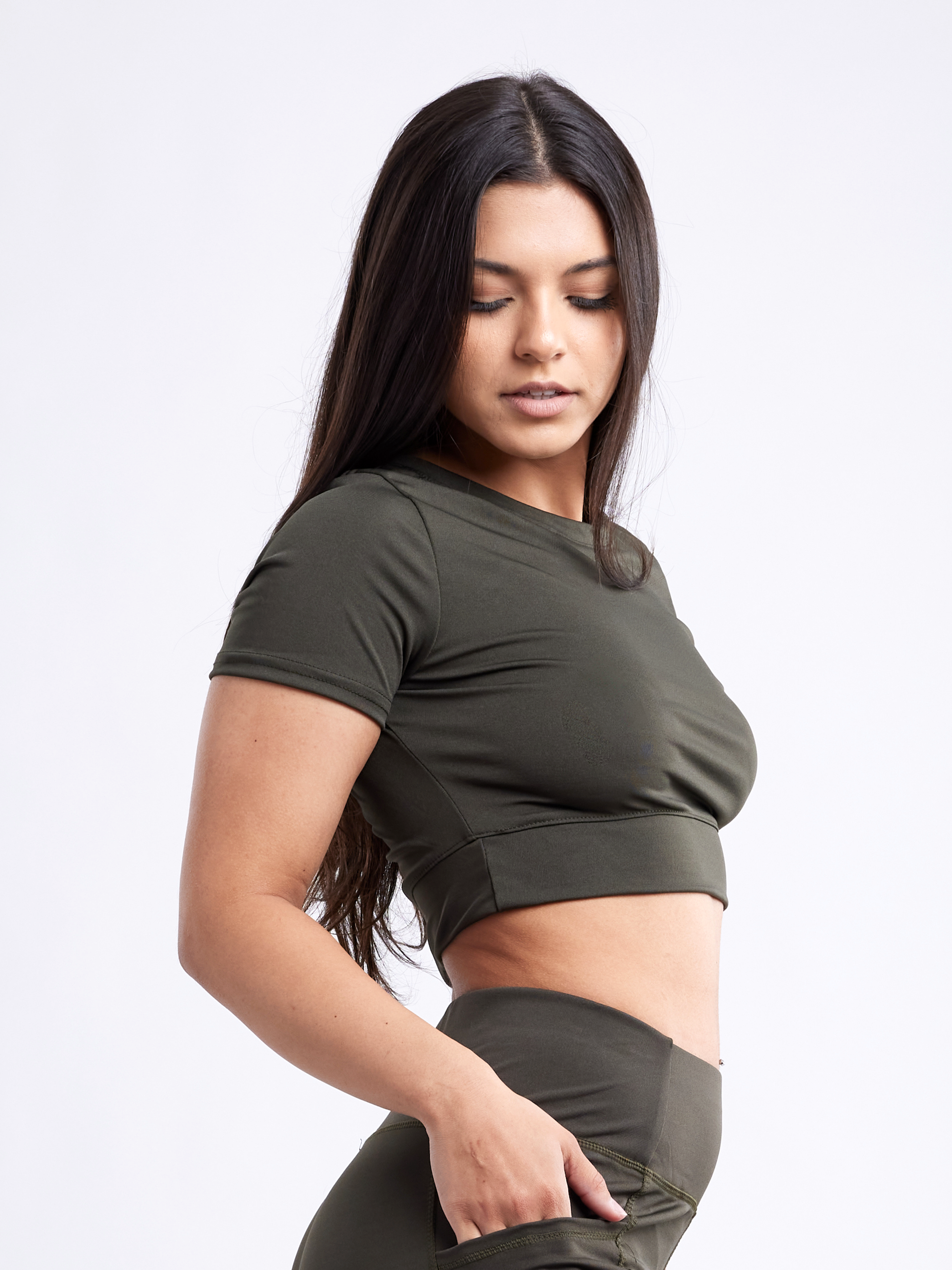 Jupitergear Short-Sleeve Crop Top