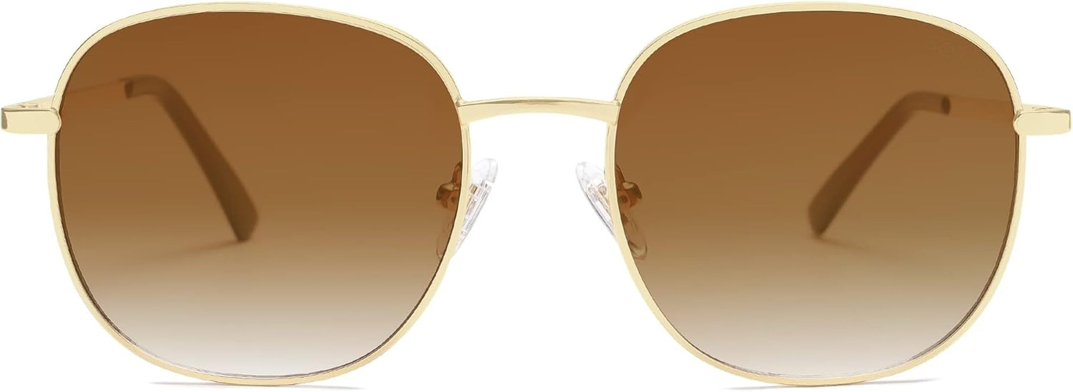 Classic Square Sunglasses Gold Gradient