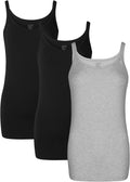Bamboo Rayon Camisole Tank Tops | 3-Pack 