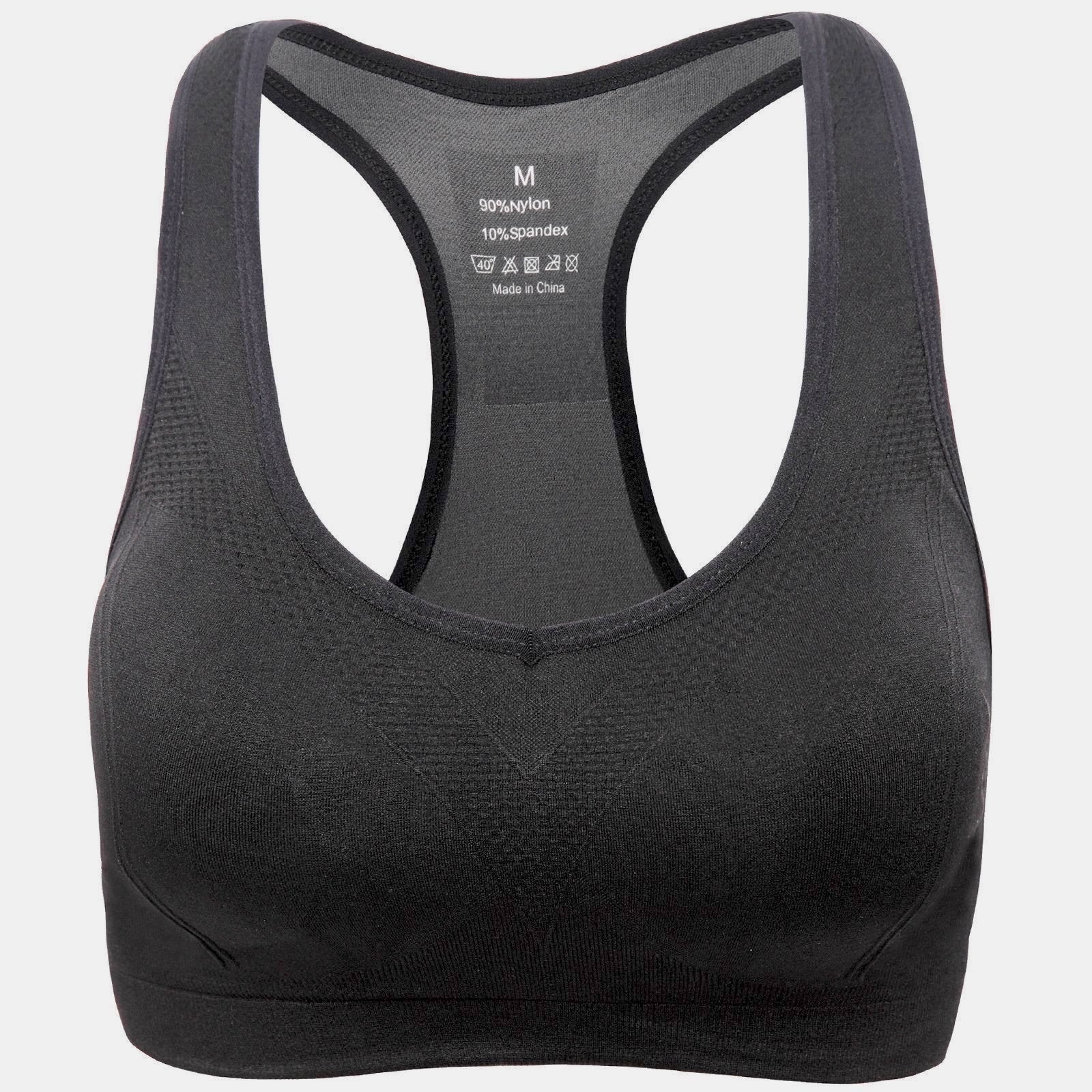 Jupitergear Racerback Padded Sports Bra